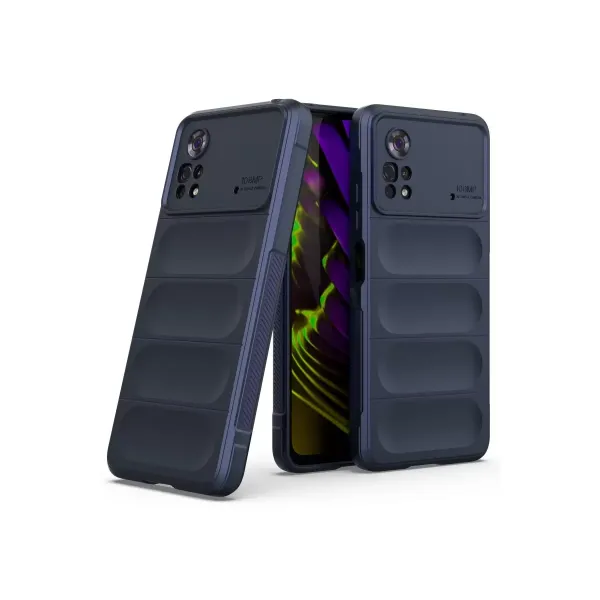 Xiaomi Poco X4 Pro 5g Kılıf Optimum Silikon - Lacivert