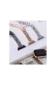 Apple Watch 38mm Live Taşlı Kordon (saat Değildir) - Siyah