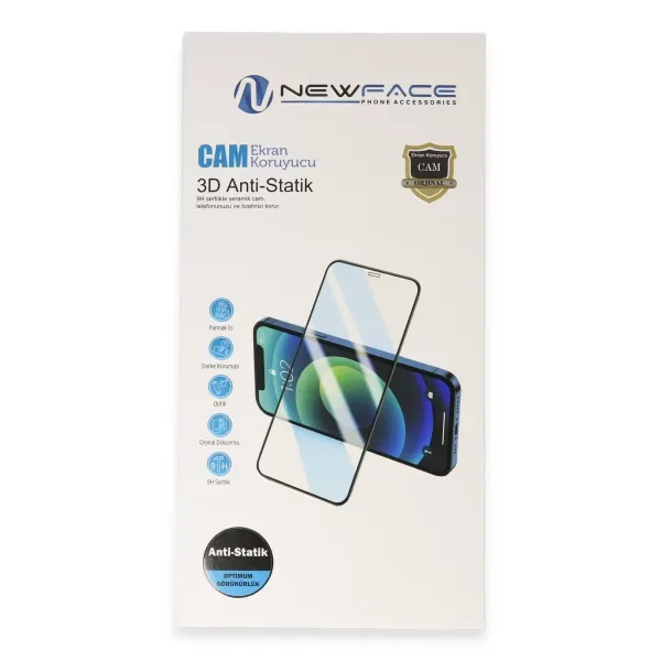 Samsung Galaxy S25 3d Antistatik Cam Ekran Koruyucu