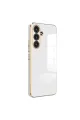 Samsung Galaxy S25 Plus Kılıf Volet Silikon - Beyaz