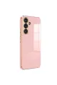 Samsung Galaxy S25 Plus Kılıf Volet Silikon - Pembe