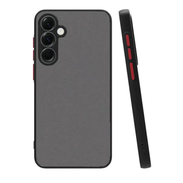 Samsung Galaxy S25 Kılıf Montreal Silikon Kapak - Siyah