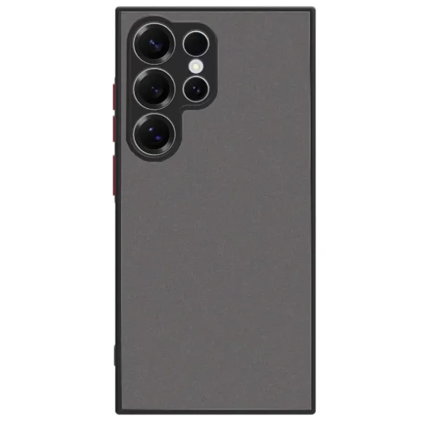 Samsung Galaxy S25 Ultra Kılıf Montreal Silikon Kapak - Siyah