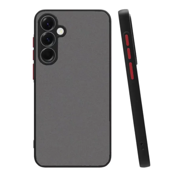 Samsung Galaxy A36 Kılıf Montreal Silikon Kapak - Siyah