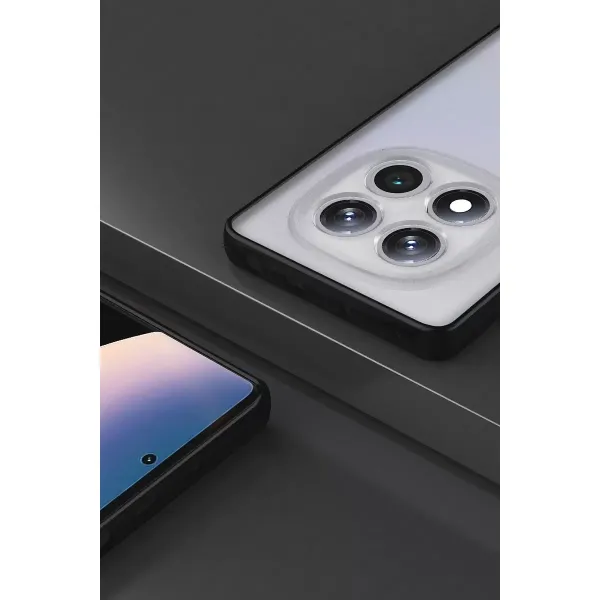 Xiaomi Redmi Note 14 Pro Plus Kılıf Montreal Silikon Kapak - Siyah