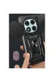 Xiaomi Redmi Note 14 Pro 5g Kılıf Pars Lens Yüzüklü Silikon - Siyah