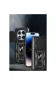 Xiaomi Redmi Note 14 Pro Plus Kılıf Pars Lens Yüzüklü Silikon - Lacivert