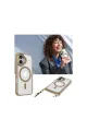 Apple İphone 16 Kılıf Enka Magsafe Silikon Kılıf - Lacivert