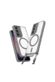 Samsung Galaxy S23 Plus Kılıf Enka Magsafe Silikon Kılıf - Titan Gri