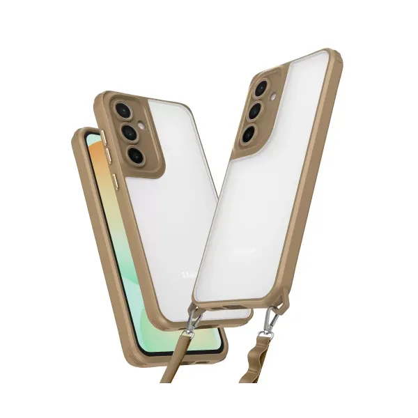 Samsung Galaxy A55 5g Kılıf Penta Silikon Kılıf - Çöl Titanyum