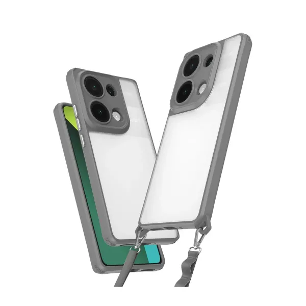Xiaomi Redmi Note 13 Pro 5g Kılıf Penta Silikon Kılıf - Titan Gri
