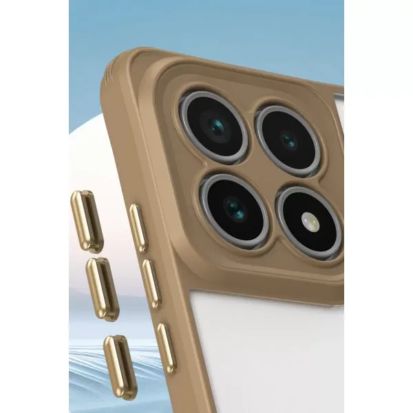 Xiaomi Mi 14t Pro Kılıf Penta Silikon Kılıf - Çöl Titanyum