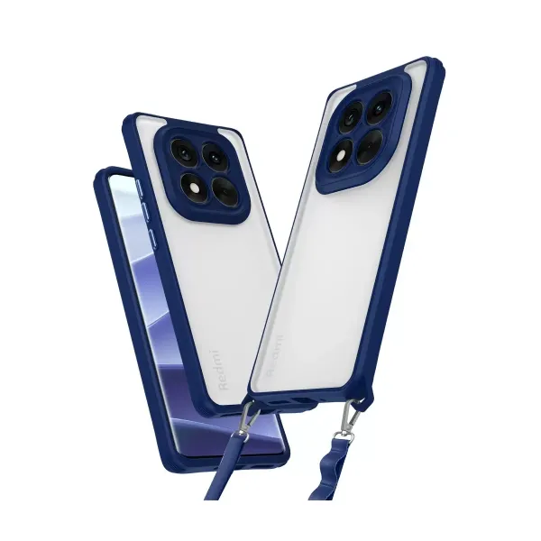 Xiaomi Redmi Note 14 Pro 5g Kılıf Penta Silikon Kılıf - Lacivert