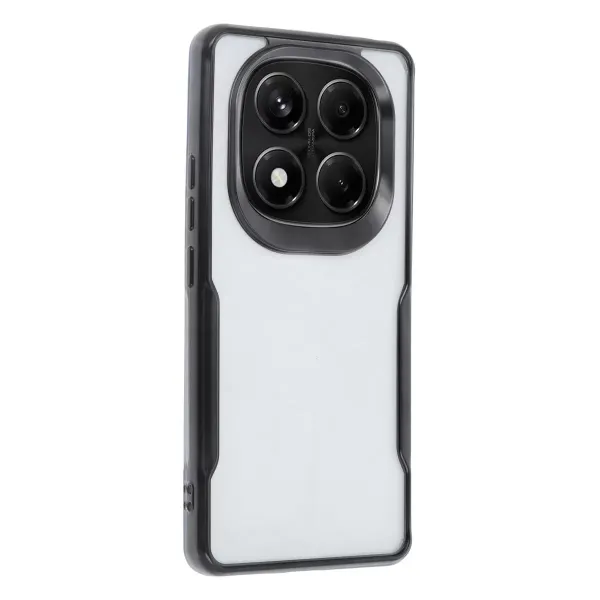 Xiaomi Redmi Note 14 Pro 5g Kılıf Boyi Silikon Kapak - Siyah