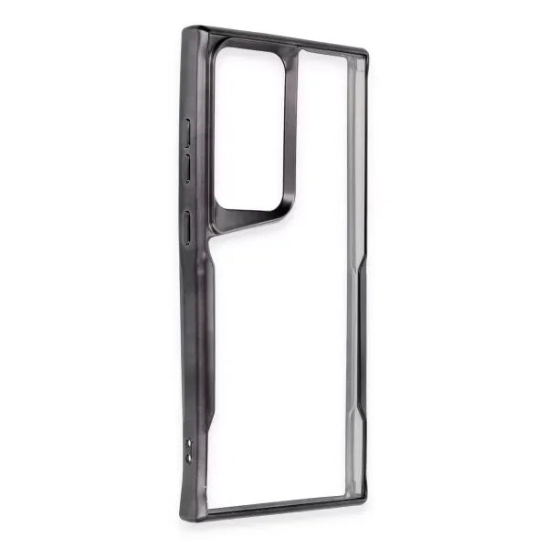 Samsung Galaxy S25 Ultra Kılıf Boyi Silikon Kapak - Siyah