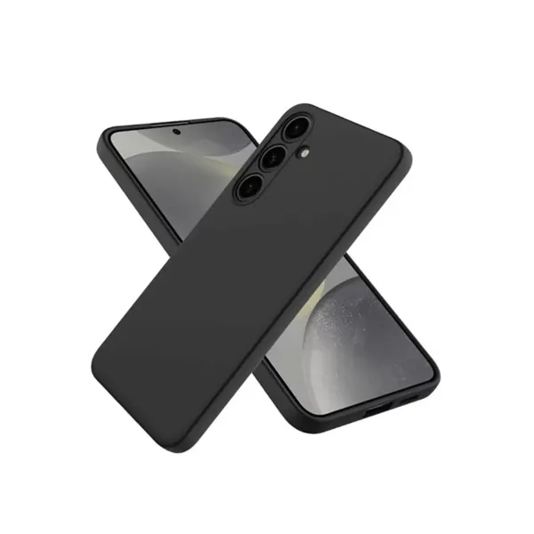 Samsung Galaxy A56 Kılıf First Silikon - Siyah