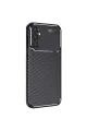 Samsung Galaxy A56 Kılıf Auto Focus Karbon Kapak - Siyah