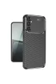 Samsung Galaxy A56 Kılıf Auto Focus Karbon Kapak - Siyah