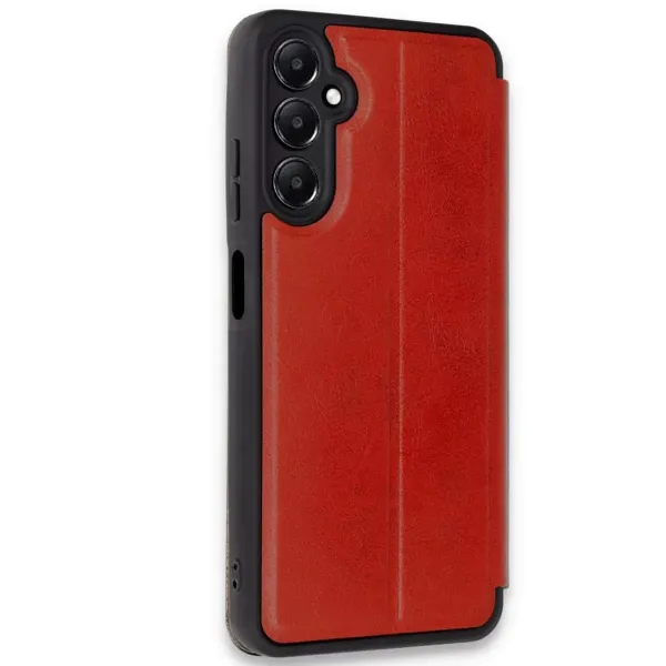 Samsung Galaxy A36 Kılıf Flip Cover - Kırmızı