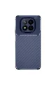Xiaomi Redmi Note 14 Pro Plus Kılıf Auto Focus Karbon Kapak - Lacivert