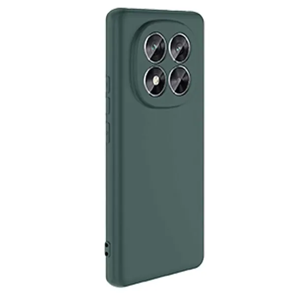 Xiaomi Redmi Note 14 Pro 5g Kılıf First Silikon - Koyu Yeşil