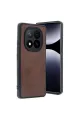 Xiaomi Redmi Note 14 Pro 5g Kılıf Aras Deri Kapak - Taba