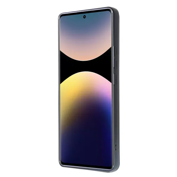 Xiaomi Redmi Note 14 Pro 5g Kılıf Sara Kartvizitli Deri Kılıf - Siyah