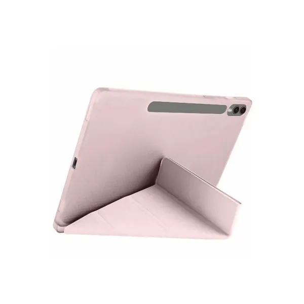 Samsung Galaxy X510 Tab S9 Fe 11 Kılıf Kalemlikli Mars Tablet Kılıfı - Rose Gold