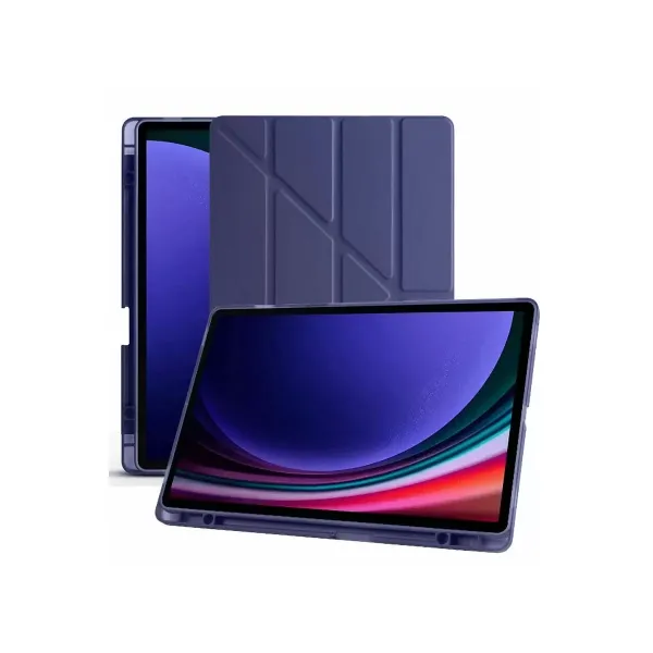 Samsung Galaxy X510 Tab S9 Fe 11 Kılıf Kalemlikli Mars Tablet Kılıfı - Lacivert
