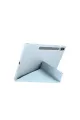 Samsung Galaxy X510 Tab S9 Fe 11 Kılıf Kalemlikli Mars Tablet Kılıfı - Mavi