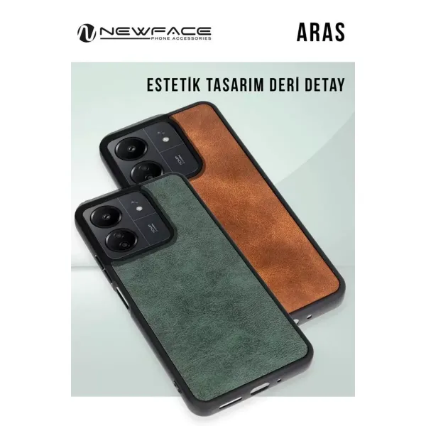 Samsung Galaxy S24 Fe Kılıf Aras Deri Kapak - Bordo