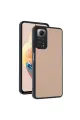 Xiaomi Redmi Note 12 Pro 4g Kılıf Aras Deri Kapak - Pudra