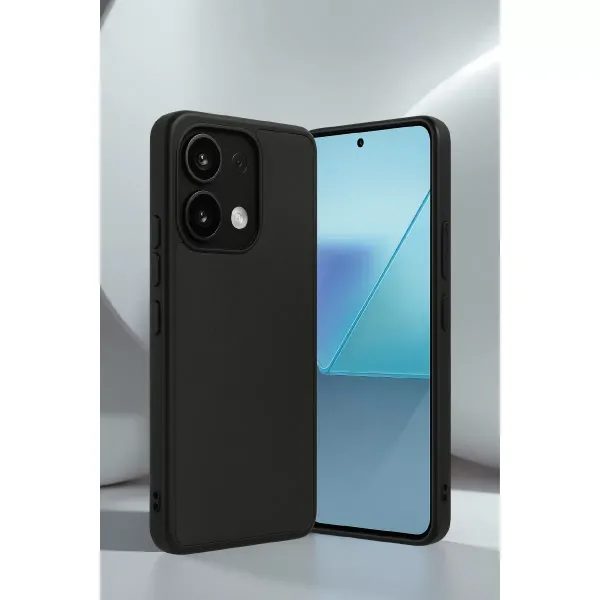 Xiaomi Redmi Note 13 4g Kılıf Aras Deri Kapak - Pudra