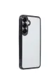 Samsung Galaxy S25 Kılıf Razer Lensli Silikon - Siyah
