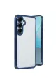 Samsung Galaxy S25 Plus Kılıf Razer Lensli Silikon - Lacivert