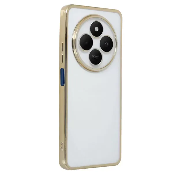 Xiaomi Redmi 14c Kılıf Razer Lensli Silikon - Gold