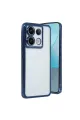 Xiaomi Redmi Note 13 Pro 5g Kılıf Razer Lensli Silikon - Sierra Blue
