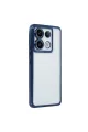 Xiaomi Redmi Note 13 Pro 5g Kılıf Razer Lensli Silikon - Sierra Blue