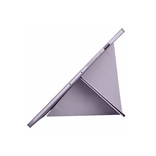 Samsung Galaxy X610 Tab S9 Fe Plus 12.4 Kılıf Kalemlikli Mars Tablet Kılıfı - Lila