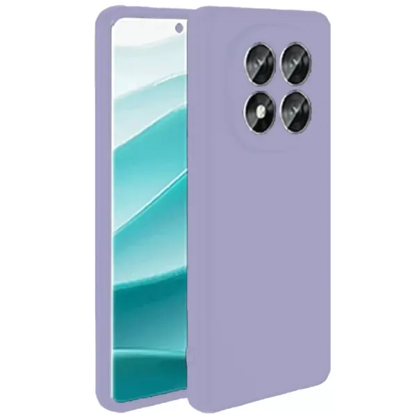 Xiaomi Redmi Note 14 Pro 4g Kılıf First Silikon - Lila