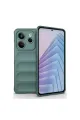 Xiaomi Redmi Note 14 4g Kılıf Optimum Silikon - Koyu Yeşil