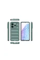 Xiaomi Redmi Note 14 4g Kılıf Optimum Silikon - Koyu Yeşil