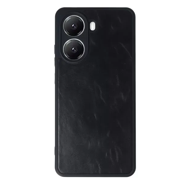 Xiaomi Poco X7 Pro Kılıf Aras Deri Kapak - Siyah