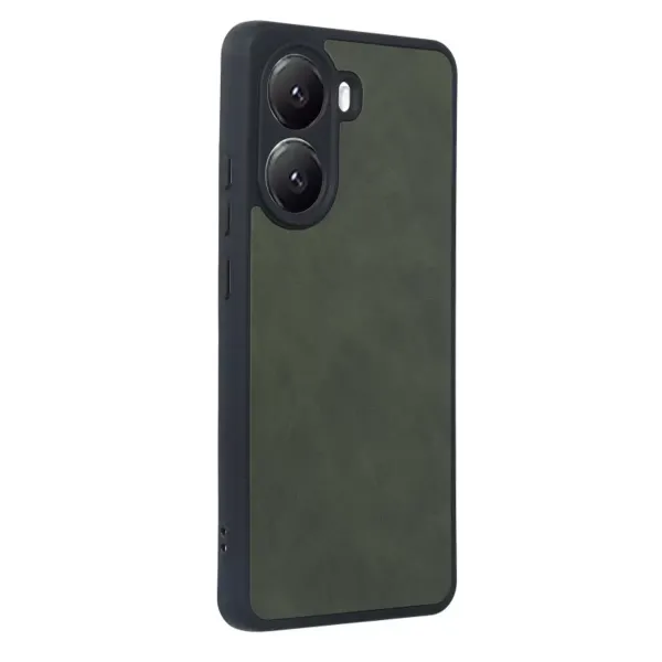 Xiaomi Poco X7 Pro Kılıf Aras Deri Kapak - Koyu Yeşil
