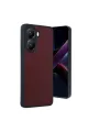 Xiaomi Poco X7 Pro Kılıf Aras Deri Kapak - Bordo