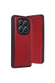 Xiaomi Redmi Note 14 Pro 4g Kılıf Flip Cover - Kırmızı