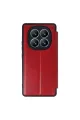 Xiaomi Redmi Note 14 Pro 4g Kılıf Flip Cover - Kırmızı