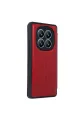 Xiaomi Redmi Note 14 Pro 4g Kılıf Flip Cover - Kırmızı