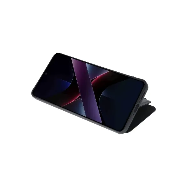 Xiaomi Poco X7 Pro Kılıf Flip Cover - Siyah