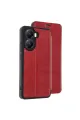Xiaomi Poco X7 Pro Kılıf Flip Cover - Kırmızı